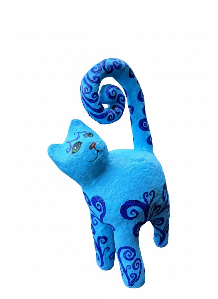 The Azure Artisan Cat